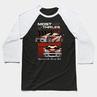 GTR E46 Most Thrilss Baseball T-Shirt